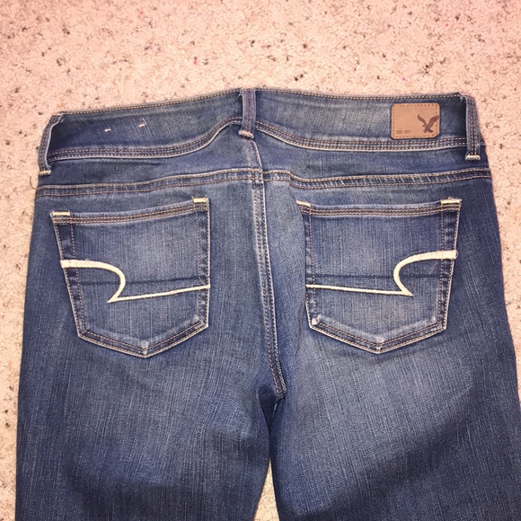 American Eagle outfitters jeans size 8 long - Picture 4 of 9